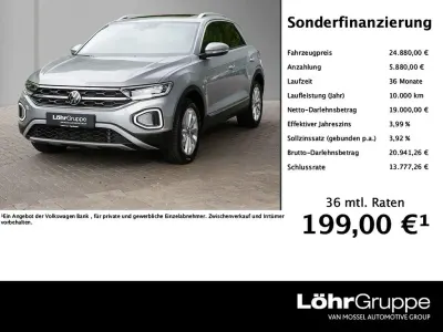 Gebraucht VW T-Roc Style 150 PS (110 kW) 2022 Silber SUV