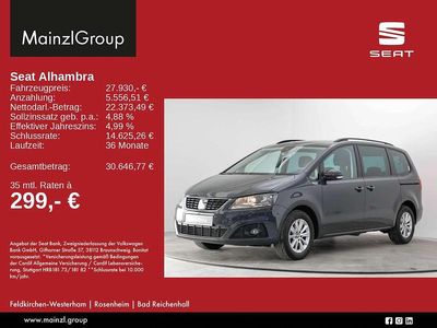 Gebraucht Seat Alhambra Style 150 PS (110 kW) 2021 Grau Van / Kleinbus