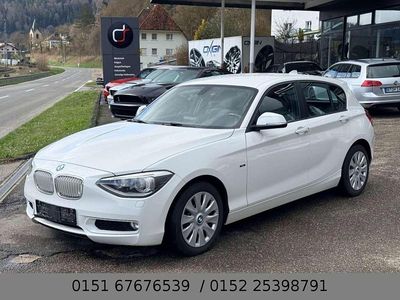 Gebraucht BMW 116 Advantage 136 PS (100 kW) 2014 Weiß Kleinwagen