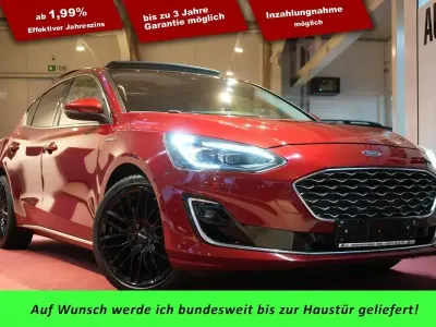 Używany Ford Focus Vignale 182 KM (133 kW) 2020 Czerwony Sedan/Limuzyna