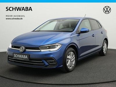 Gebraucht VW Polo Style 95 PS (69 kW) 2023 Reef blue metallic Kleinwagen