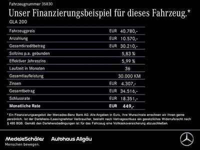 Gebraucht Mercedes GLA200 AMG 163 PS (119 kW) 2025 Schwarz SUV