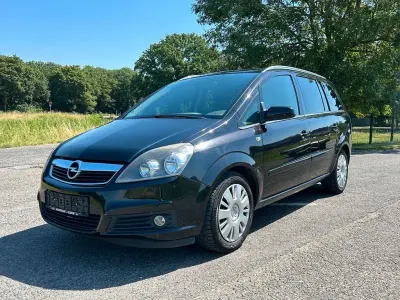 Gebraucht Opel Zafira Catch Me 105 PS (77 kW) 2007 Schwarz Van / Kleinbus
