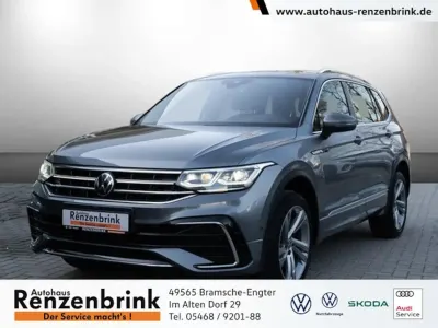 Gebraucht VW Tiguan Allspace R-line 200 PS (147 kW) 2022 Platinum grey metallic (metallic) SUV