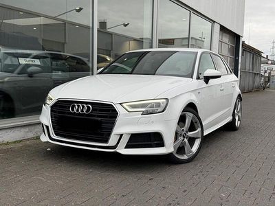 Usata Audi A3 S-line plus 150 CV (110 kW) 2018 Bianco Berlina