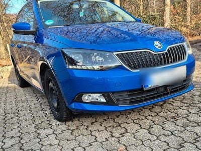Gebraucht Skoda Fabia Clever 95 PS (69 kW) 2018 Blau Kleinwagen