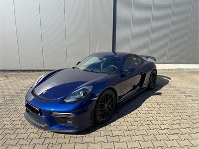 Usata Porsche 718 Cayman GT4 420 CV (308 kW) 2021 Blu Coupé