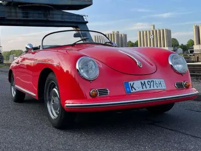 Second-hand Porsche 356 54 CP (39 kW) 1985 Roșu Cabrio
