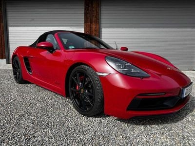 Gebraucht Porsche 718 Boxster GTS Sport 366 PS (269 kW) 2018 Rot Cabrio