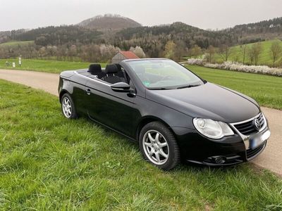 gebraucht VW Eos Cabrio 1.4 TSI 90kW/122PS Schwarz