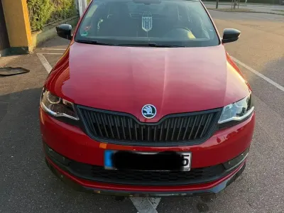 Gebraucht Skoda Rapid Monte Carlo 110 PS (80 kW) 2018 Rot Kleinwagen