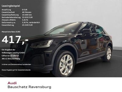 Gebraucht Audi Q2 150 PS (110 kW) 2022 Schwarz SUV