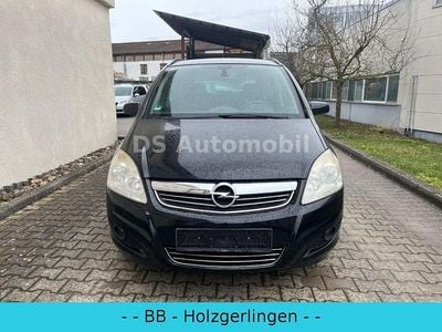 Gebraucht Opel Zafira Edition 116 PS (85 kW) 2008 Schwarz Van / Kleinbus