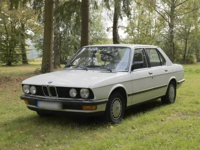 Brugt BMW 525 122 HK (89 kW) 1986 Hvid Sedan