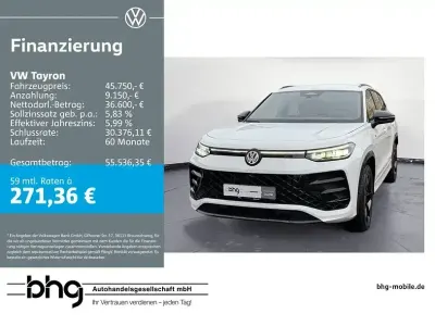 Brugt VW Tayron R-line 193 HK (141 kW) 2025 Hvid SUV
