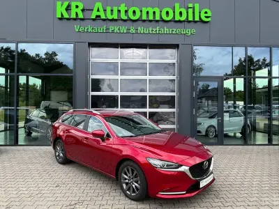 Gebraucht Mazda 6 Exclusive-Line 165 PS (121 kW) 2022 Rot Kombi