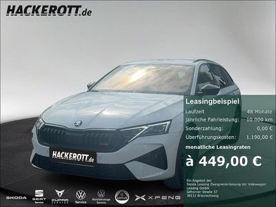 Ny Skoda Octavia RS 265 HK (194 kW) 2026 Vit Kombi