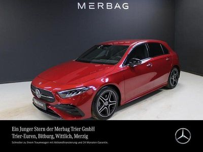 Gebraucht Mercedes A180 AMG 136 PS (100 kW) 2024 Manufaktur patagonienrot metal Limousine