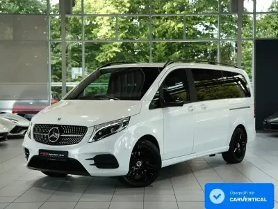 Gebraucht Mercedes V300 AMG line 237 PS (174 kW) 2021 Weiß Van / Kleinbus