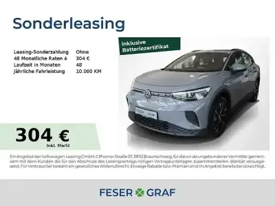 Gebraucht VW ID.4 Pure 125 kW (170 PS) 2022 Grau SUV