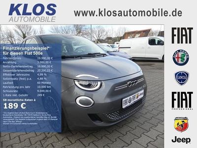 Gebraucht Fiat 500e La Prima 86 kW (118 PS) 2022 Grau Kleinwagen