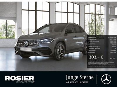 Grau / mountaingrau (metallic) Gebraucht 2021 Mercedes GLA250 AMG SUV | 34.990 € (Fairer Preis)