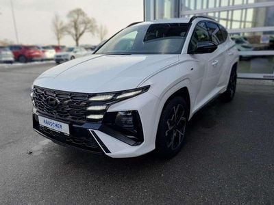 Atlas white Neu 2026 Hyundai Tucson N Line SUV | 37.590 € (Fairer Preis)