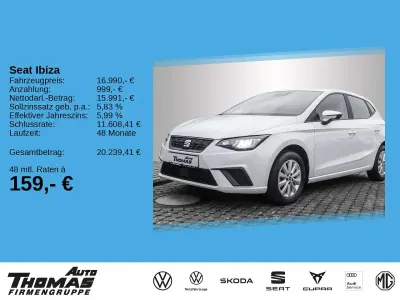 Brugt Seat Ibiza Style 116 HK (85 kW) 2024 Hvid Sedan