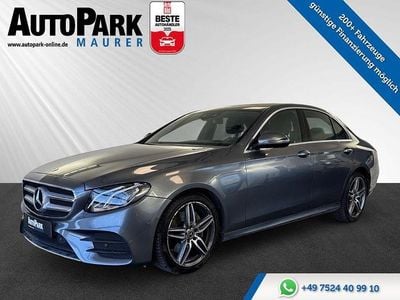 Usata Mercedes E220 AMG 194 CV (142 kW) 2017 Grigio Berlina