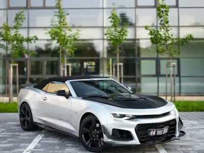 Gebraucht Chevrolet Camaro 453 PS (333 kW) 2017 Silber Cabrio