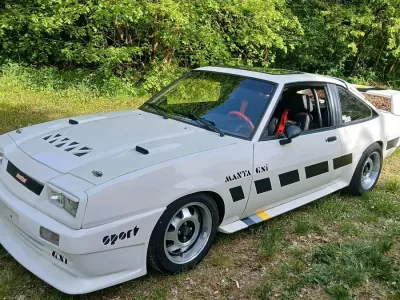 Brugt Opel Manta 150 HK (110 kW) 1988 Hvid Coupe