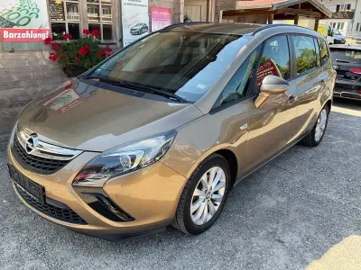 Gebraucht Opel Zafira Tourer Active 120 PS (88 kW) 2013 Gold Van / Kleinbus