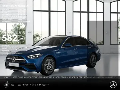 Używany Mercedes C300e AMG 204 KM (150 kW) 2025 Niebieski Sedan/Limuzyna