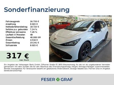 Gebraucht Cupra Born 150 kW (204 PS) 2024 Glacial white metallic Kleinwagen