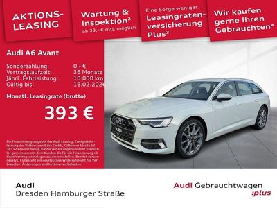 Gletscherweiß metallic Gebraucht 2025 Audi A6 Advanced Plus Kombi | 44.890 € (Superpreis)