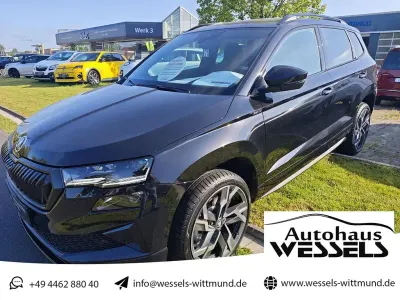 Neu Skoda Karoq SportLine 150 PS (110 kW) 2025 Schwarz SUV