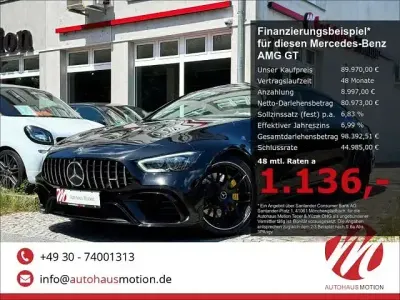 Gebraucht Mercedes AMG GT 63 AMG 639 PS (469 kW) 2019 Obsidianschwarz  metalliclack Coupé