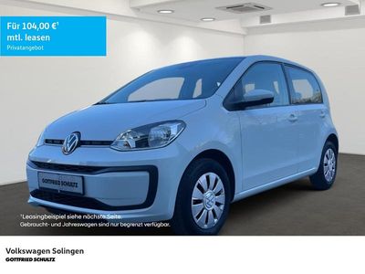 Gebraucht VW up! Move 65 PS (47 kW) 2022 Weiss Kleinwagen