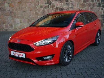 Usata Ford Focus ST-Line 125 CV (91 kW) 2017 Rosso Station wagon