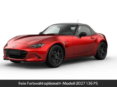 Neu Mazda MX5 132 PS (97 kW) 2026 Grau Cabrio