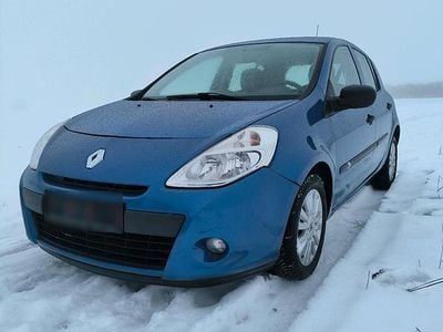 Gebraucht Renault Clio III Collection 75 PS (55 kW) 2009 Blau Kleinwagen