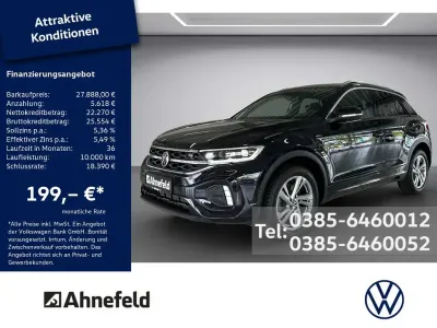 Gebraucht VW T-Roc R-line 150 PS (110 kW) 2024 Black metallic SUV