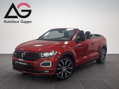 Second-hand VW T-Roc Cabriolet R-line 150 CP (110 kW) 2020 Roșu Cabrio
