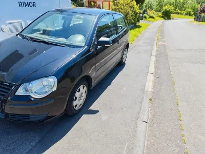 Gebraucht VW Polo 60 PS (44 kW) 2009 Schwarz Kleinwagen