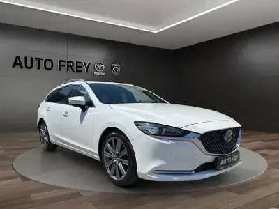 Gebraucht Mazda 6 Sports-Line 184 PS (135 kW) 2019 Weiß Kombi