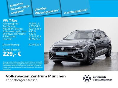 Brugt VW T-Roc IQ Drive 300 HK (220 kW) 2022 Grå SUV