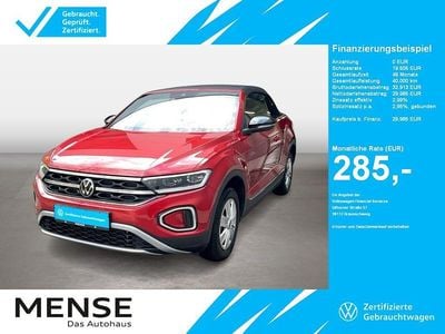 Usata VW T-Roc Cabriolet Goal 150 CV (110 kW) 2025 Rosso Cabrio