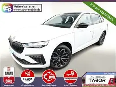 Neu Skoda Scala Dynamic 150 PS (110 kW) 2026 Weiß (moon white metallic) Kleinwagen