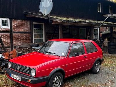 Rot Gebraucht 1986 VW Golf II Kleinwagen | 3.999 €