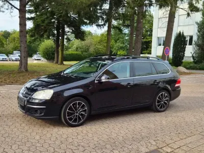 Gebraucht VW Golf VI Comfortline 122 PS (89 kW) 2009 Schwarz Kleinwagen